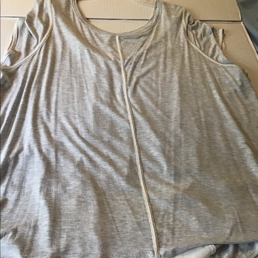 Light gray Lane Bryant Tee